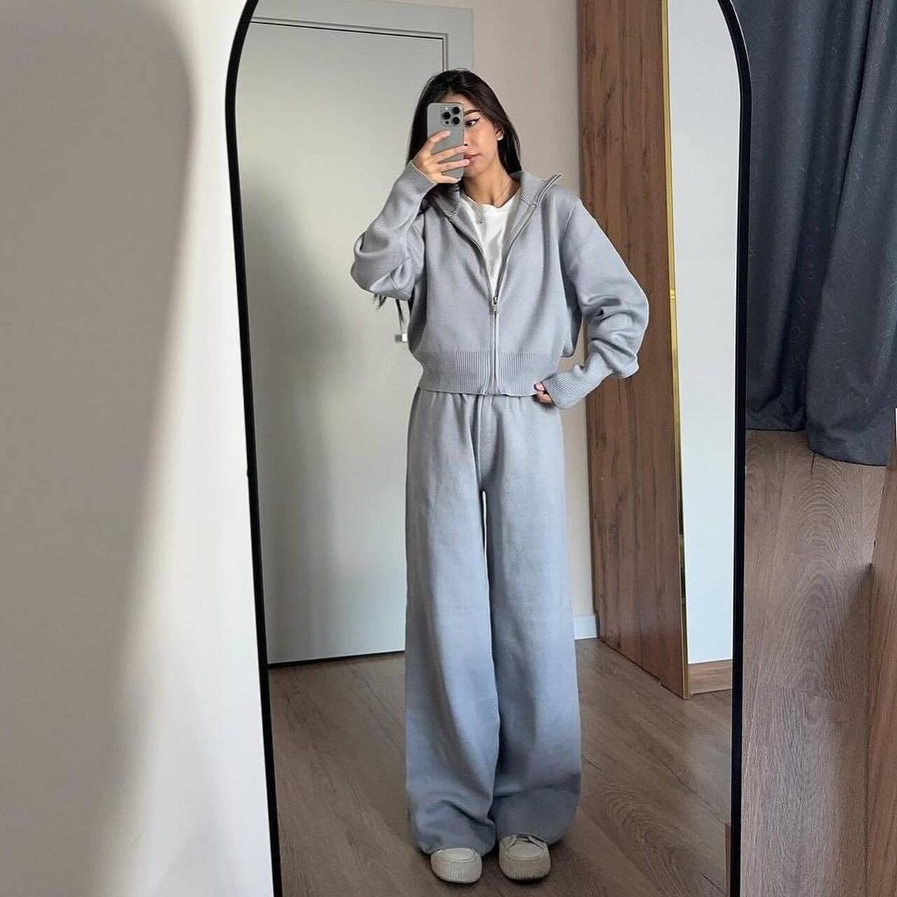 Women Matching Sets Knitted Ca - огляд і ціна Linen Pant Wide