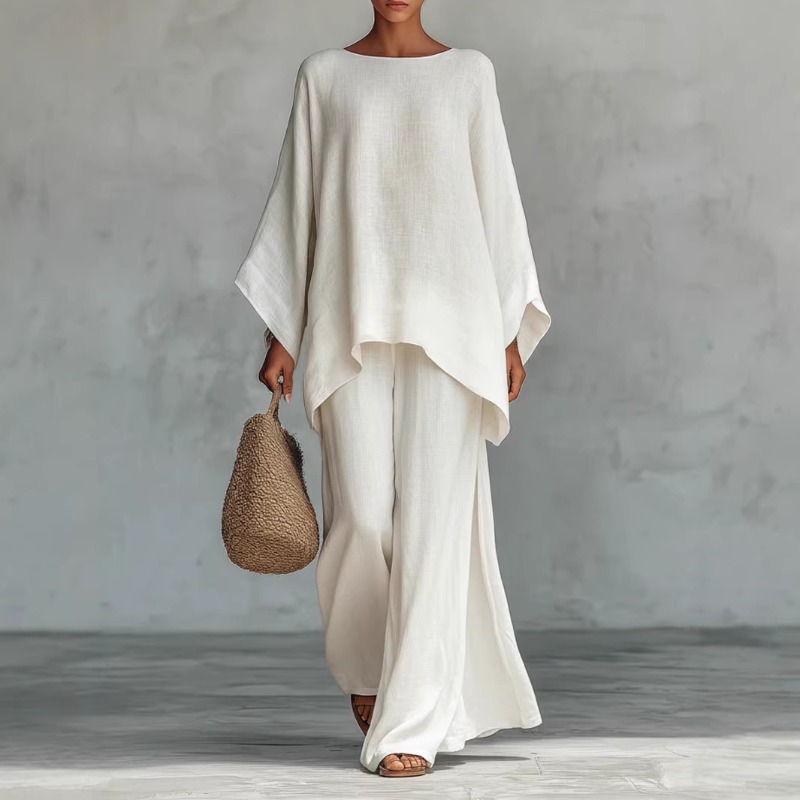 Spring New Fashion Linen Loose - огляд і ціна Linen Pant Wide