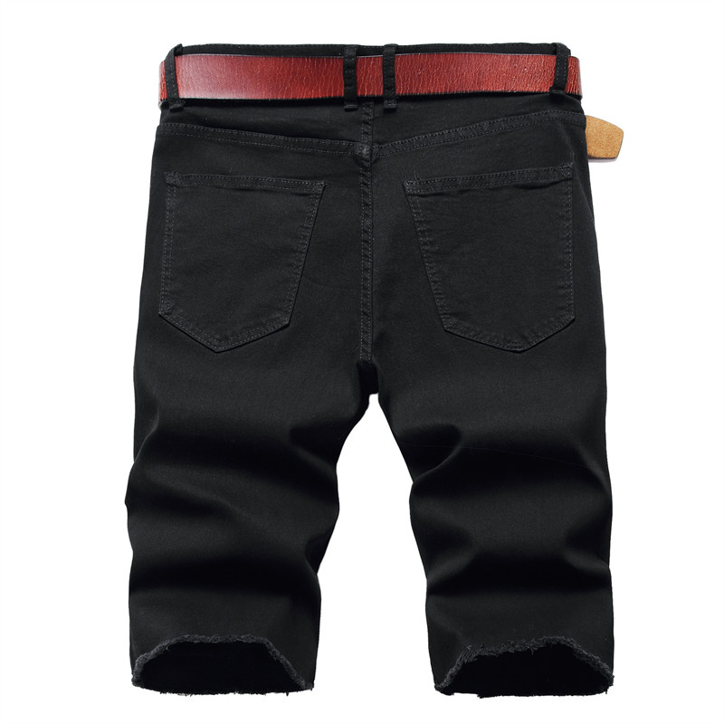 2026 Summer Men's Red Rose Emb - огляд і ціна Shorts Denim Frayed